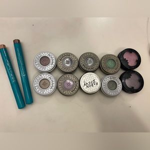 Eyeshadow-8 Urban Decay, 2 Anna Sui, & 2 Thrive. Most NEW.